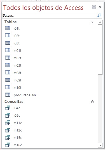 (Objetos Access)