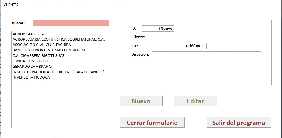 ClienteE