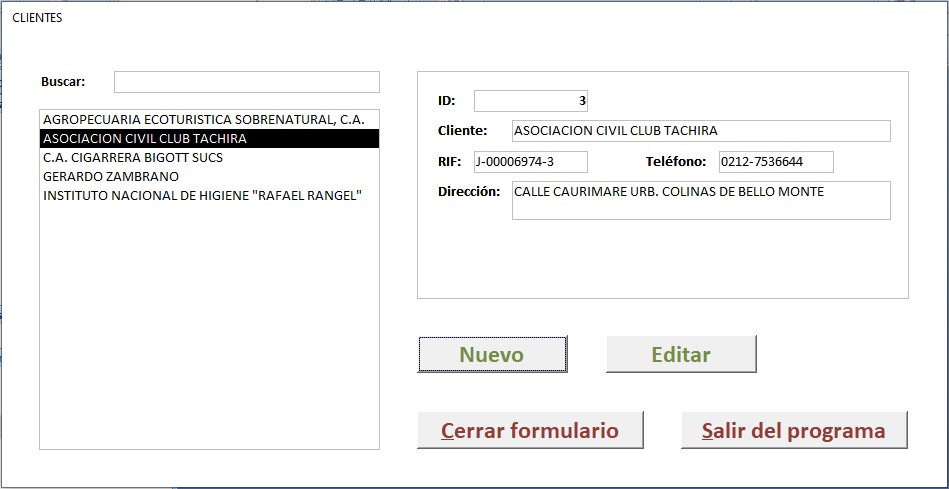 P006clienteFor