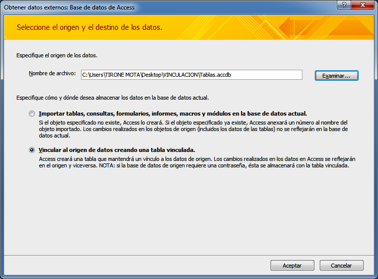 Obtener datos externos
