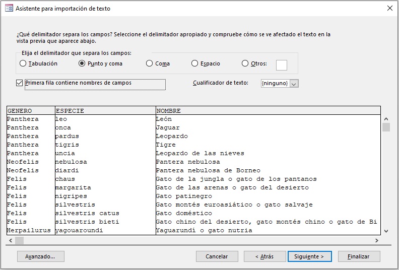 (Nombre campos)