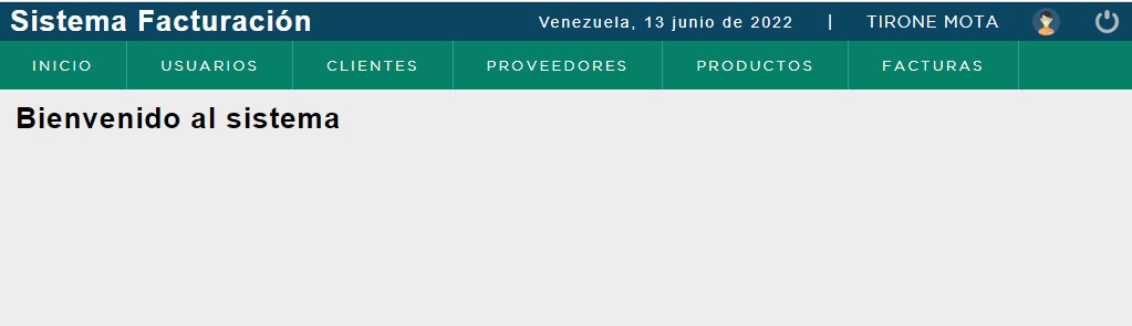 Sistema de facturación